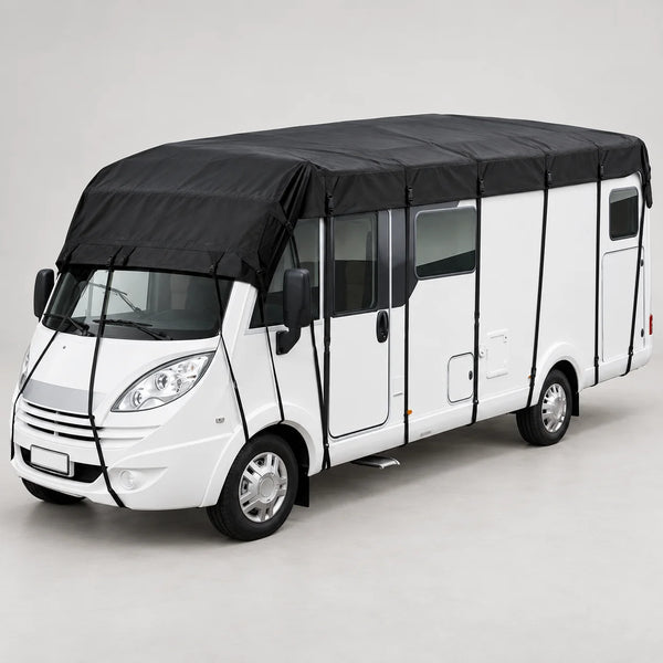 Tagovertræk til autocamper og campingvogn – 3 m bredt