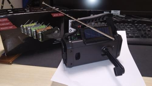 Nødradio 10.000 mAh